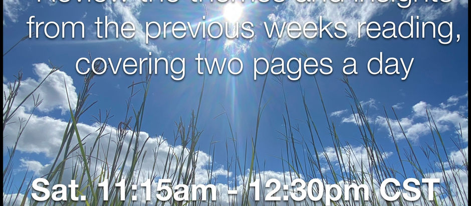 New Zoom Group ~ Read ACIM Text in 2026!