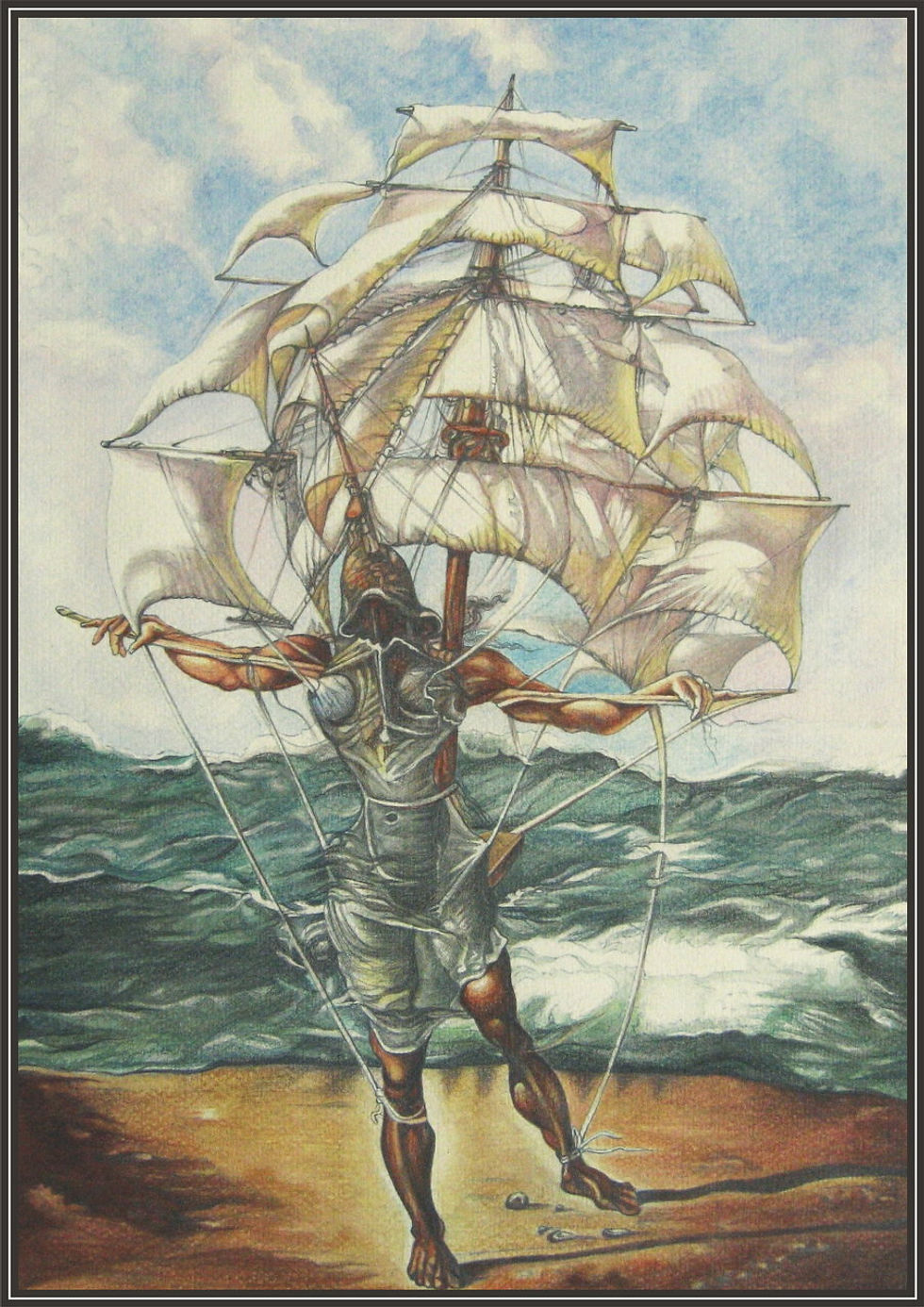 Study after Dali - The Ship