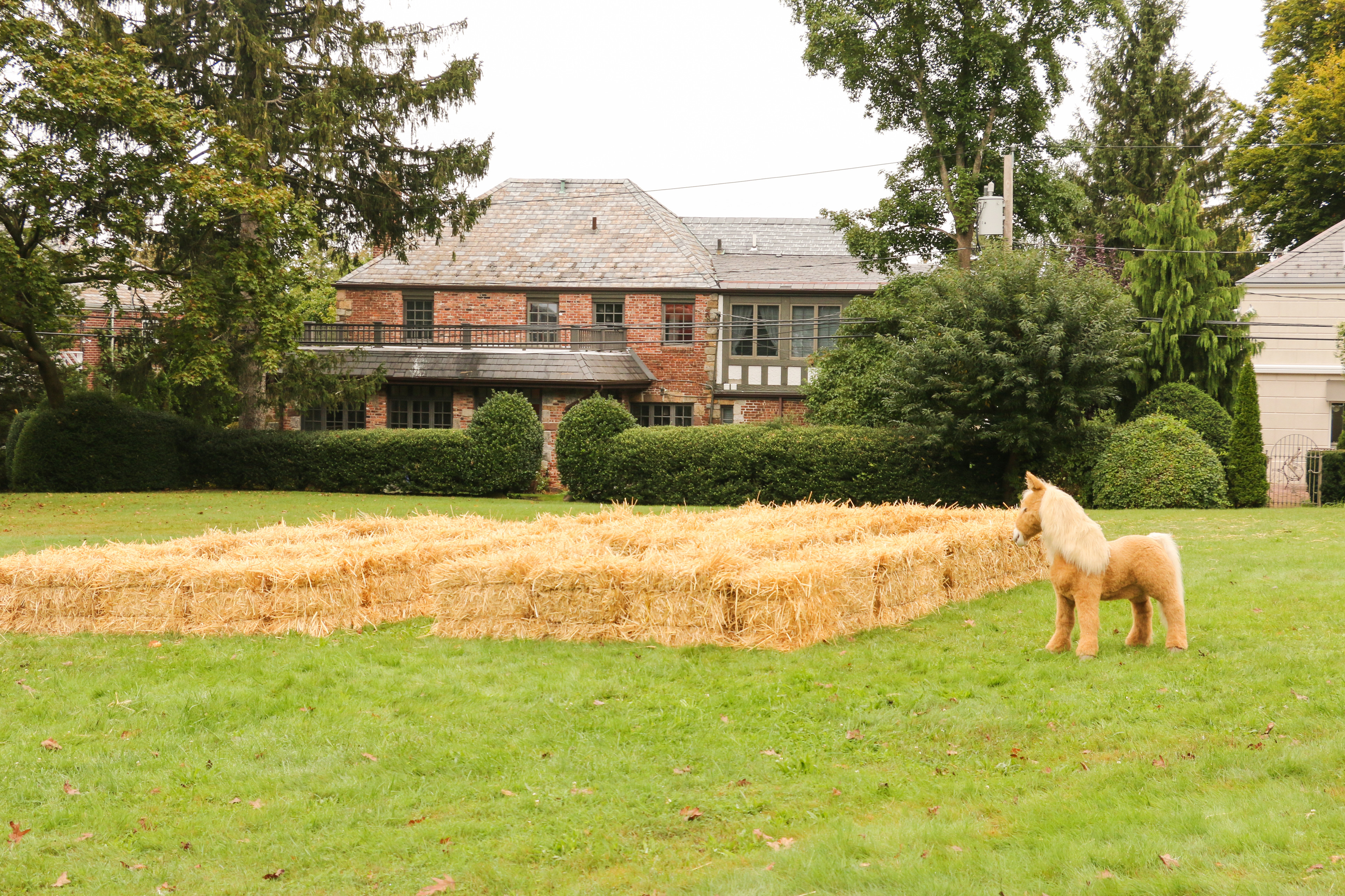 Toddler Hay Maze