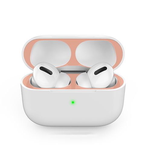 AirPods Pro苹果蓝牙耳机金属薄膜贴防铁粉贴纸贴片| AhaStyle