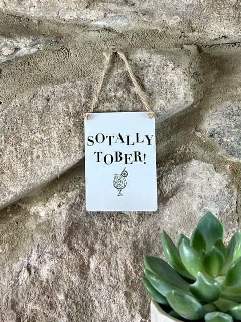 Mini Metal Sign