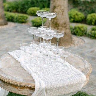 wedding reception table details