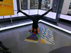 Upside Down in the Studio