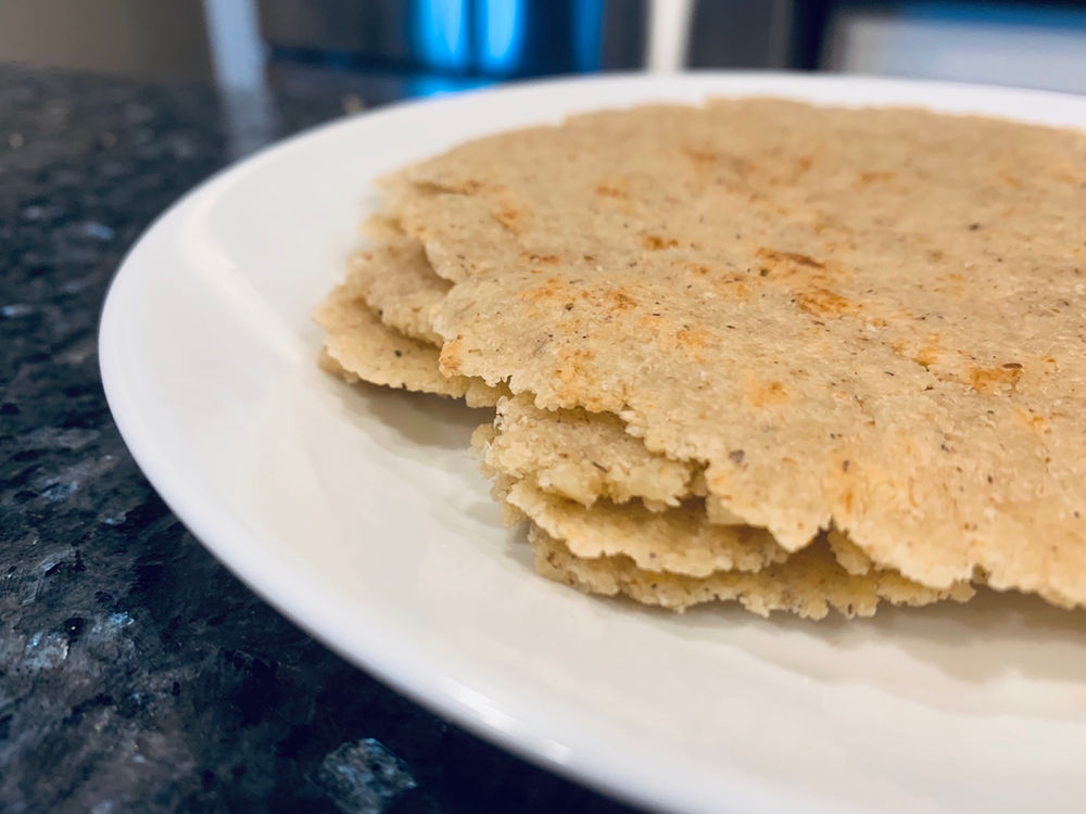 Keto Roti (Made with Almond Flour Gluten Free, Low Carb and Diabetic Friendly)