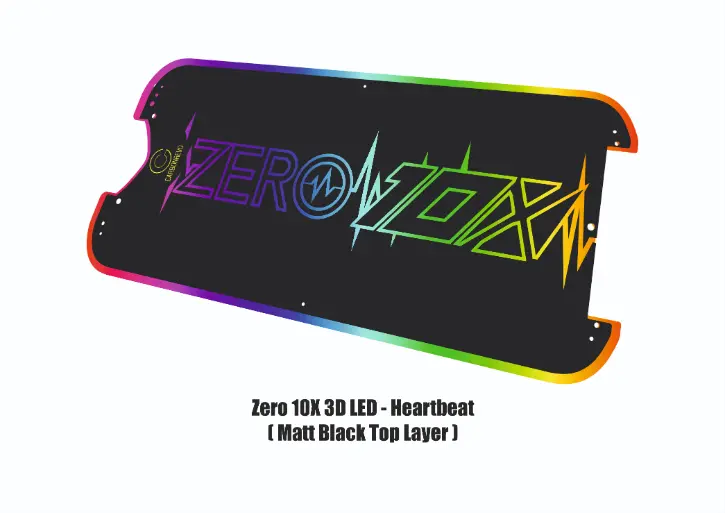 Miniatura: Zero 10X | Custom 3D LED E-Scooter Deck Cover | Made To Order