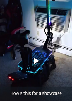 Dualtron Ultra 2 3D LED Deck Cover - Zach