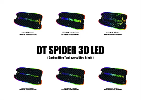 Thumbnail: Dualtron Spider | Custom 3D LED E-Scooter Deck Cover | Made to Order