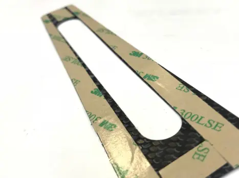 Thumbnail: Carbon Fiber Front Neck Trim | Stick-On Add-On for Dualtron Models