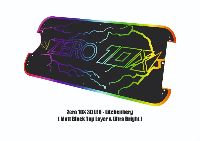 Miniatura: Zero 10X | Custom 3D LED E-Scooter Deck Cover | Made To Order
