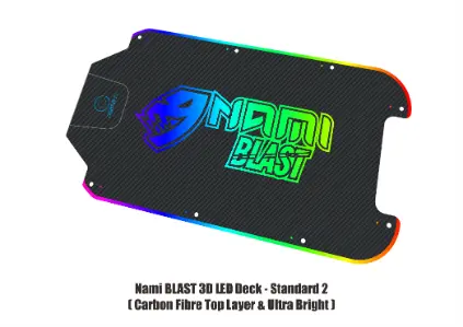 Miniaturbild: Nami Blast | Custom 3D LED E-Scooter Deck Cover | Made To Order