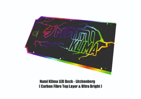 Thumbnail: Nami Klima | Custom 3D LED E-Scooter Deck Cover | Made to Order