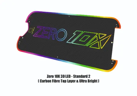 Miniatura: Zero 10X | Custom 3D LED E-Scooter Deck Cover | Made To Order