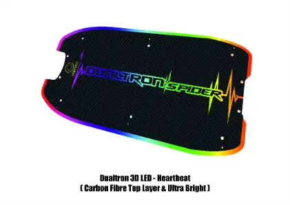 Miniaturbild: Dualtron Spider | Custom 3D LED E-Scooter Deck Cover | Made to Order
