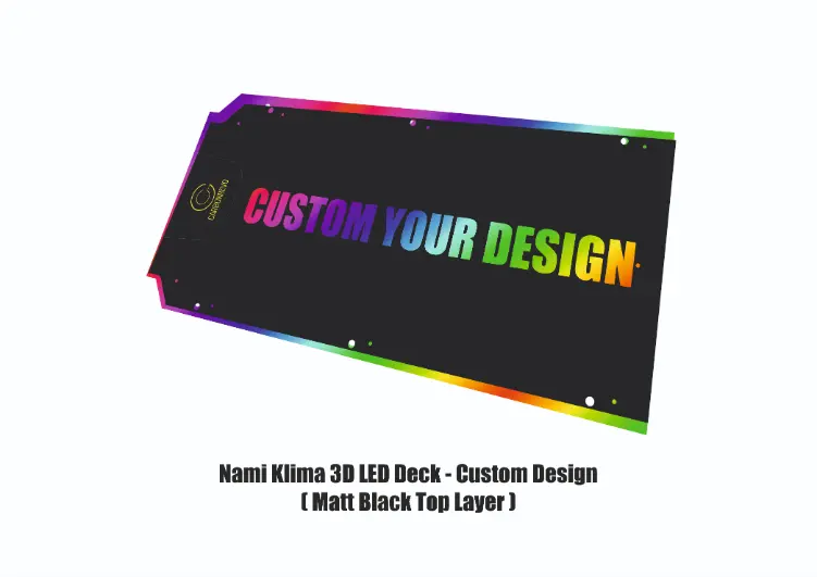 Thumbnail: Nami Klima | Custom 3D LED E-Scooter Deck Cover | Made to Order