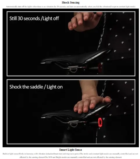 Thumbnail: Meilian Q5 Smart Rear Light | Laser Lines & Turn Signals | Brake Detection