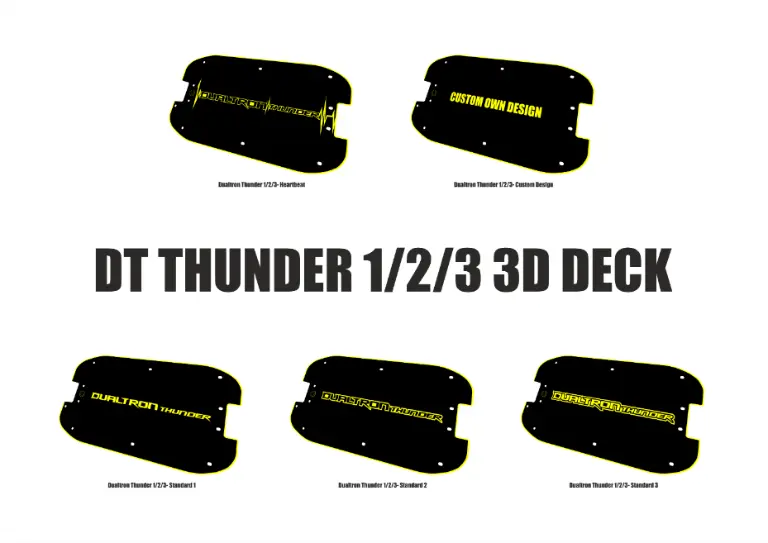Dualtron Thunder 3D Deck Cover Designs