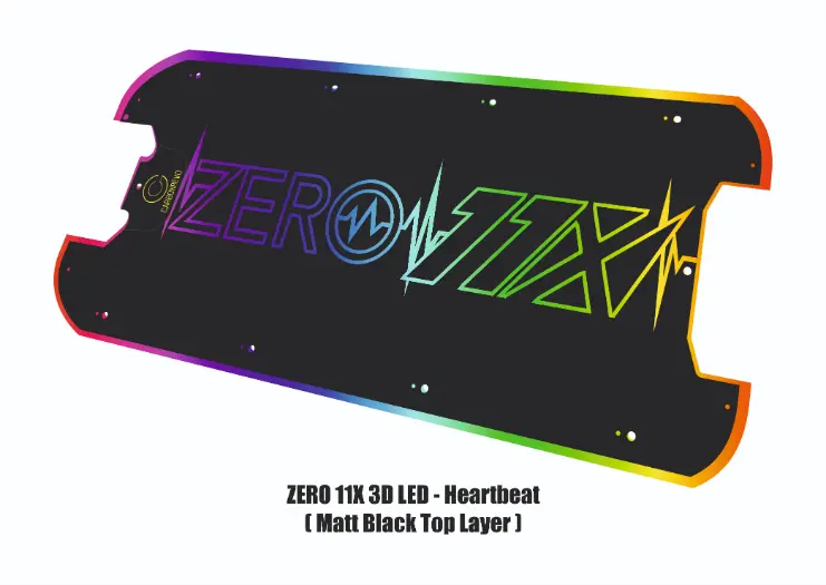 Miniatura: Zero 11X | Custom 3D LED E-Scooter Deck Cover | Made To Order
