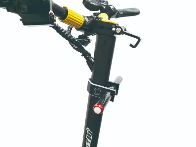 Thumbnail: Dualtron Kiddy Bar | Round Steering Column | Carbon Fibre | For Bags & Lights
