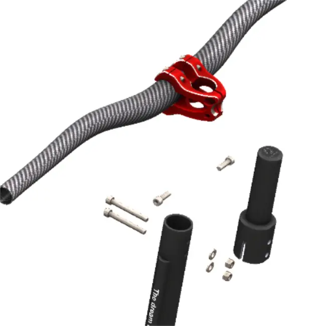 Thumbnail: Dualtron Stem Extension +40mm & +80mm | Older Models | CarbonRevo