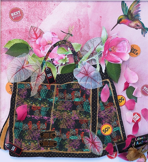 Sweetened Consumption Helena Foll Mixed Media Collage