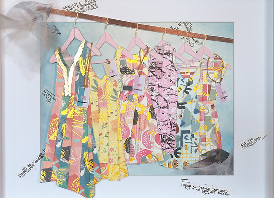 Illusion ocf Choice Helena Foll Mixed Media Collage