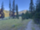 West Eagle Meadow near trailhead