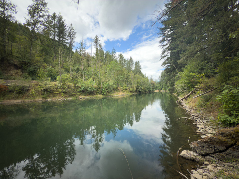 End of Faraday Lake along Kelly Rd