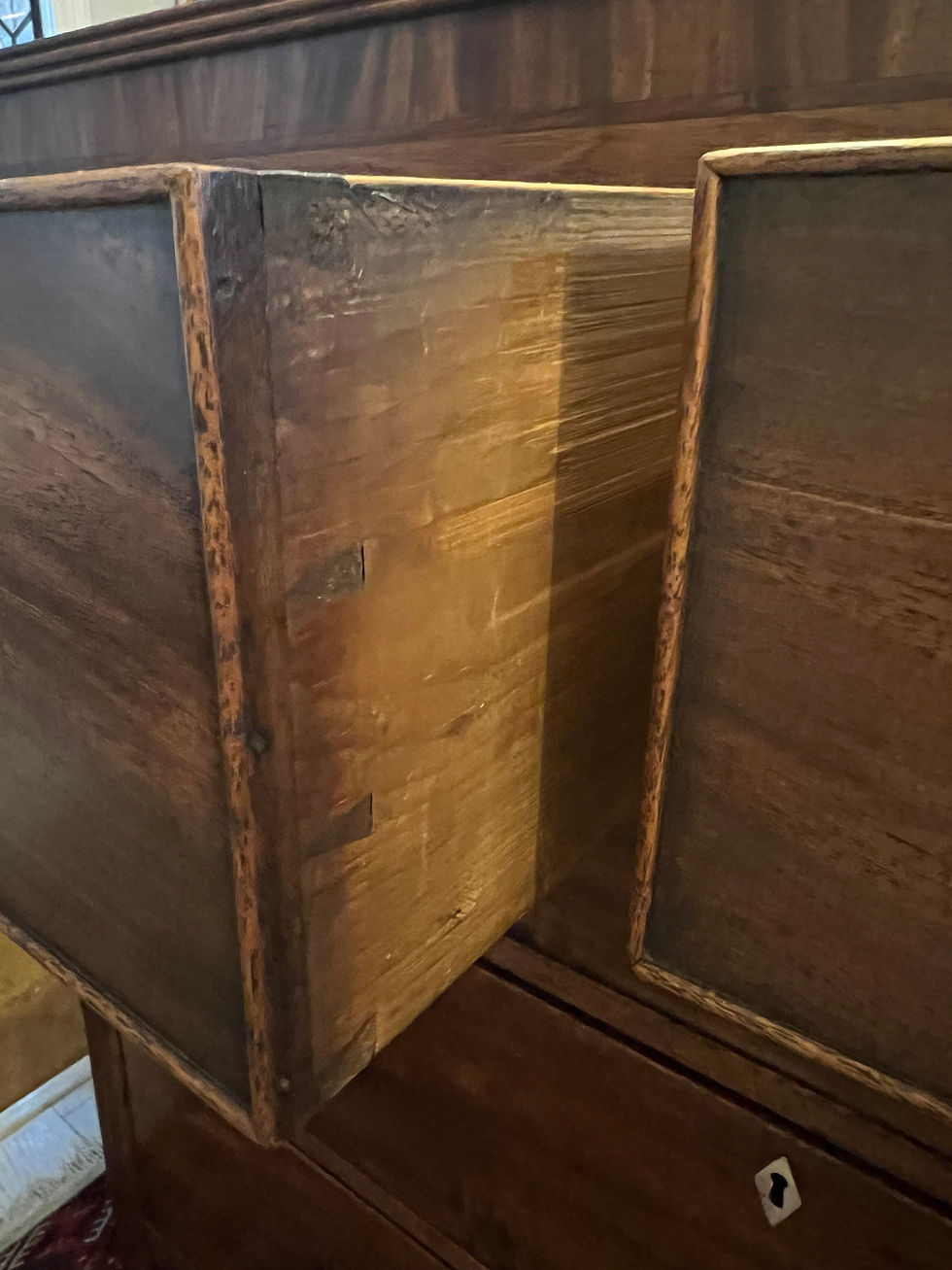 Thumbnail: 19th Century Antique Mahogany Chest of Drawers