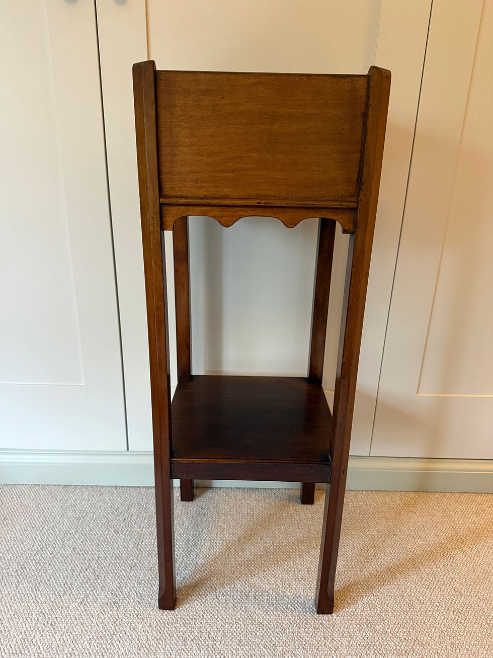 Thumbnail: Antique Mahogany Plant Stand