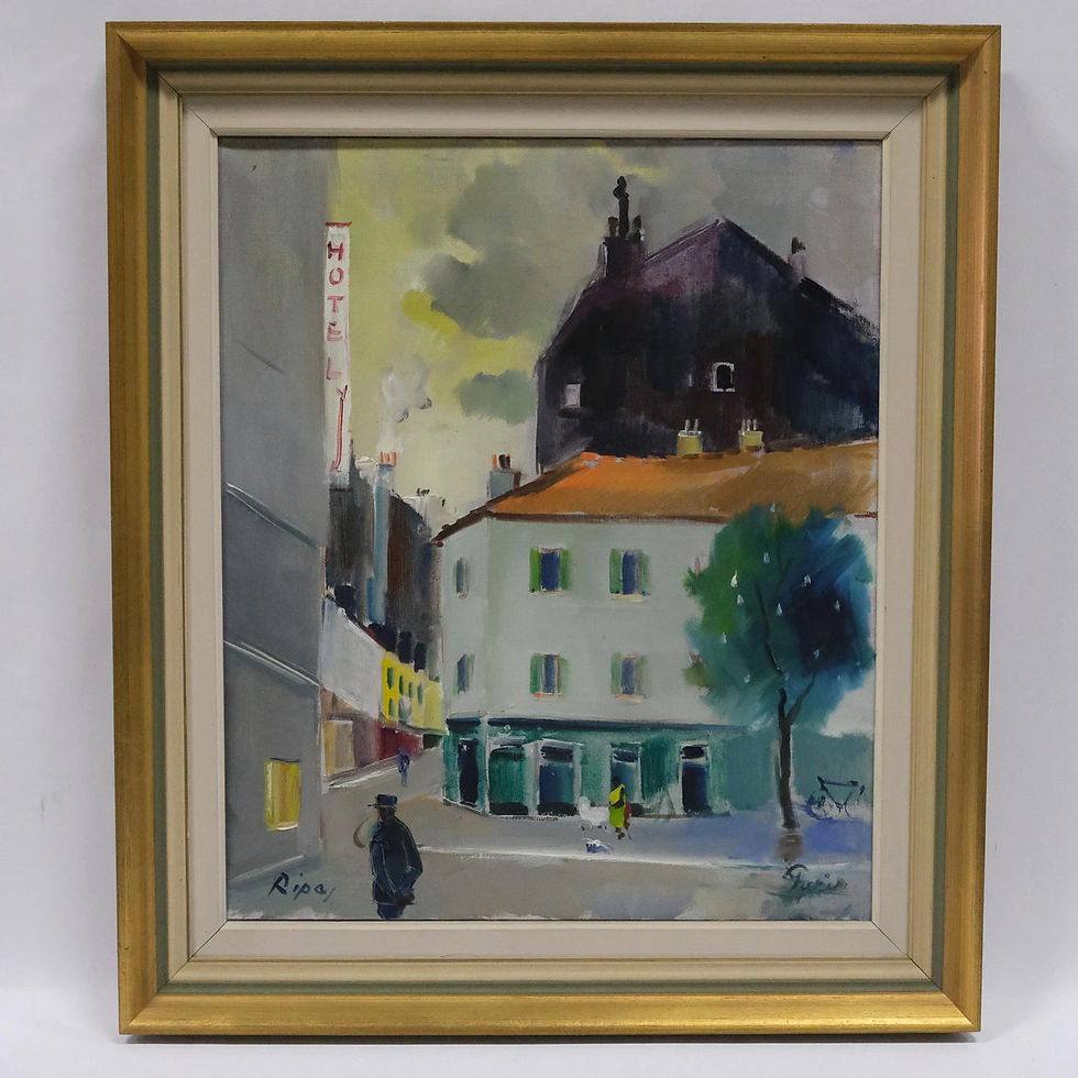 Thumbnail: Artwork by listed Swedish Artist Hans Ripa 1912-2001