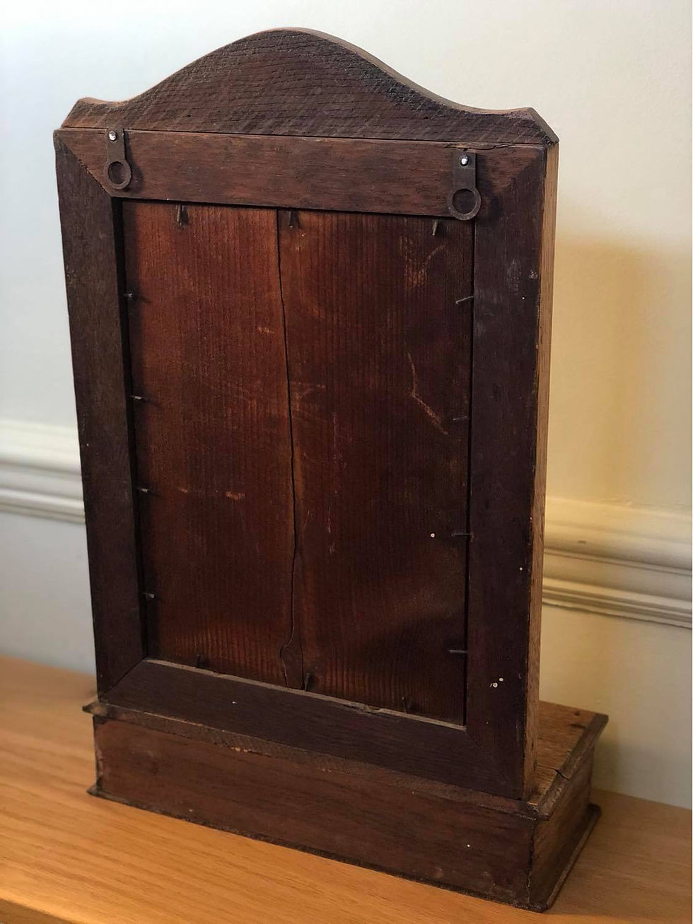 Thumbnail: Antique Wall Mirror rear view