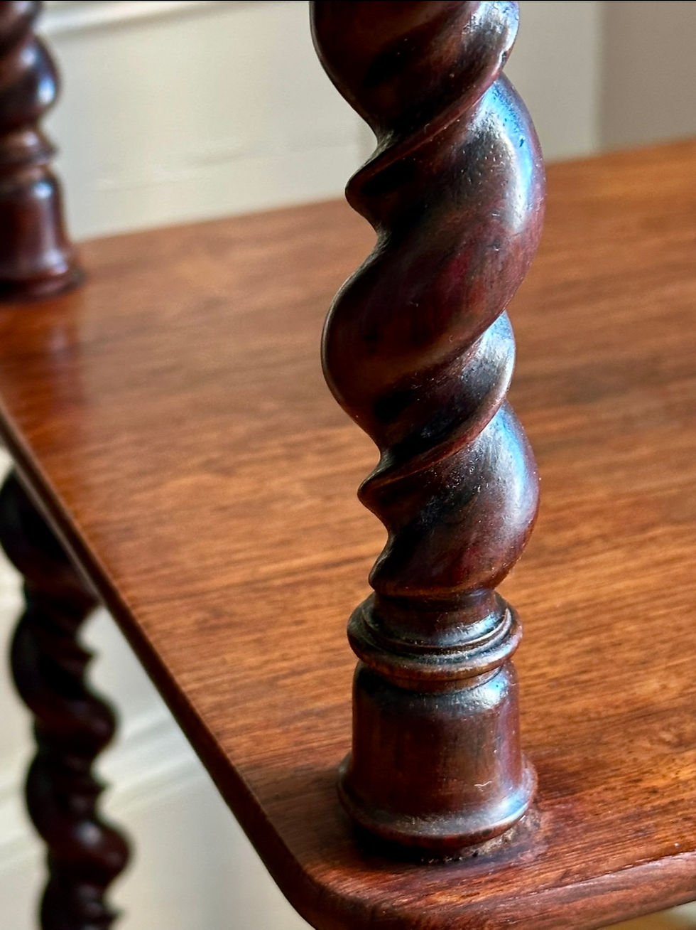 Thumbnail: antique whatnot three tier