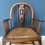 Thumbnail: English Antique Low Back Windsor Chair with Cane Seat