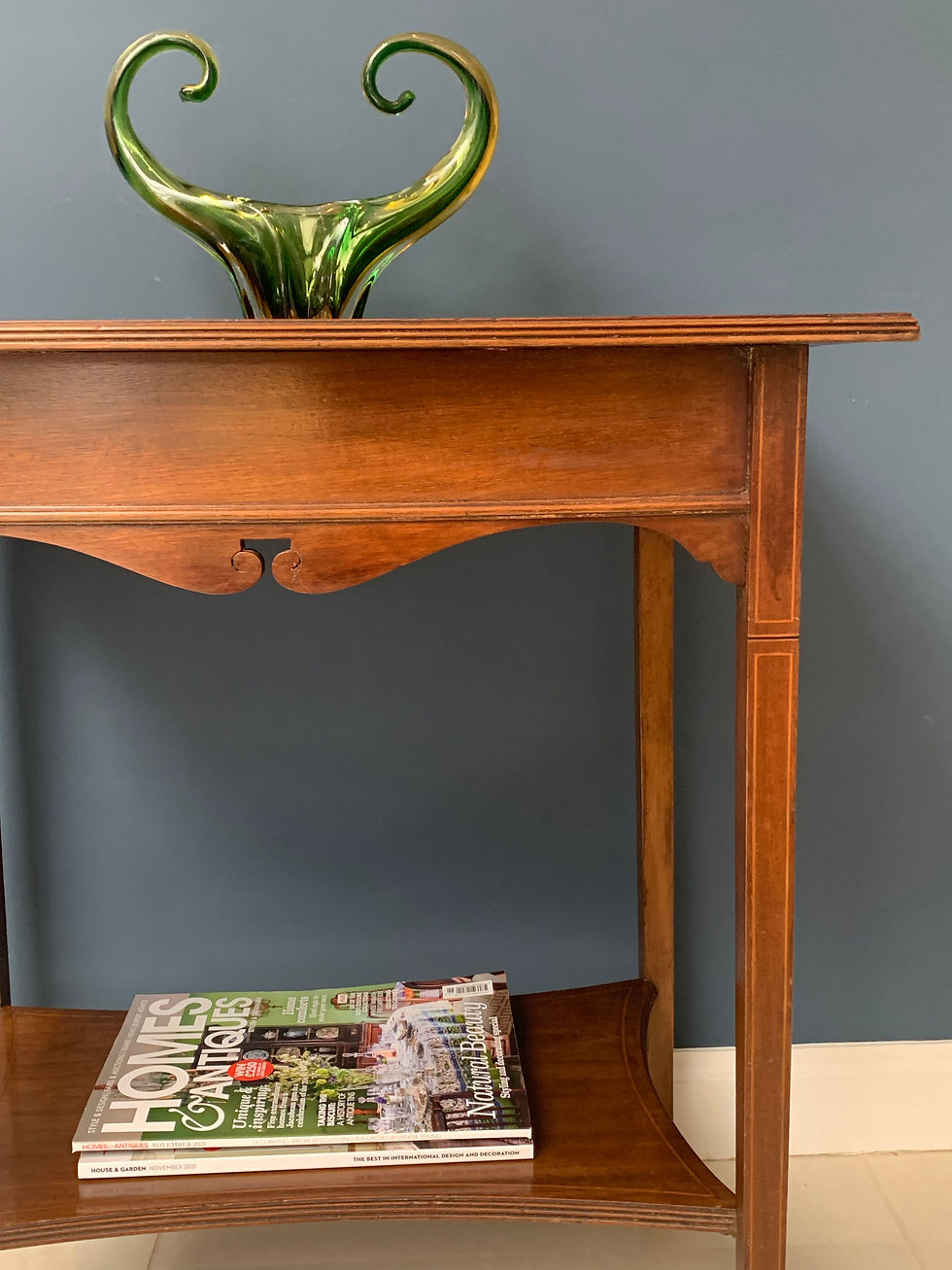 Thumbnail: Antique Mahogany Side Table