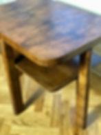 Art Deco coffee Table  with walnut veneer