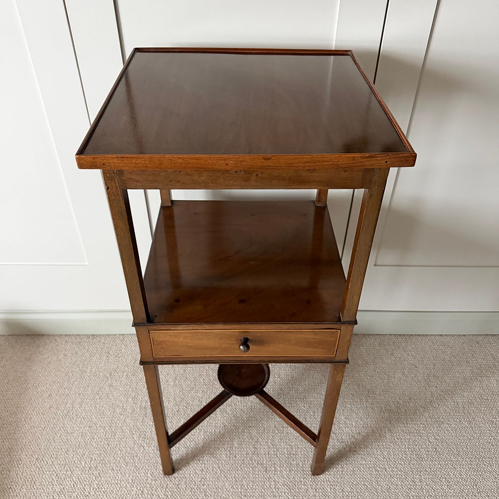 Thumbnail: Antique 19th Century Bedside Table