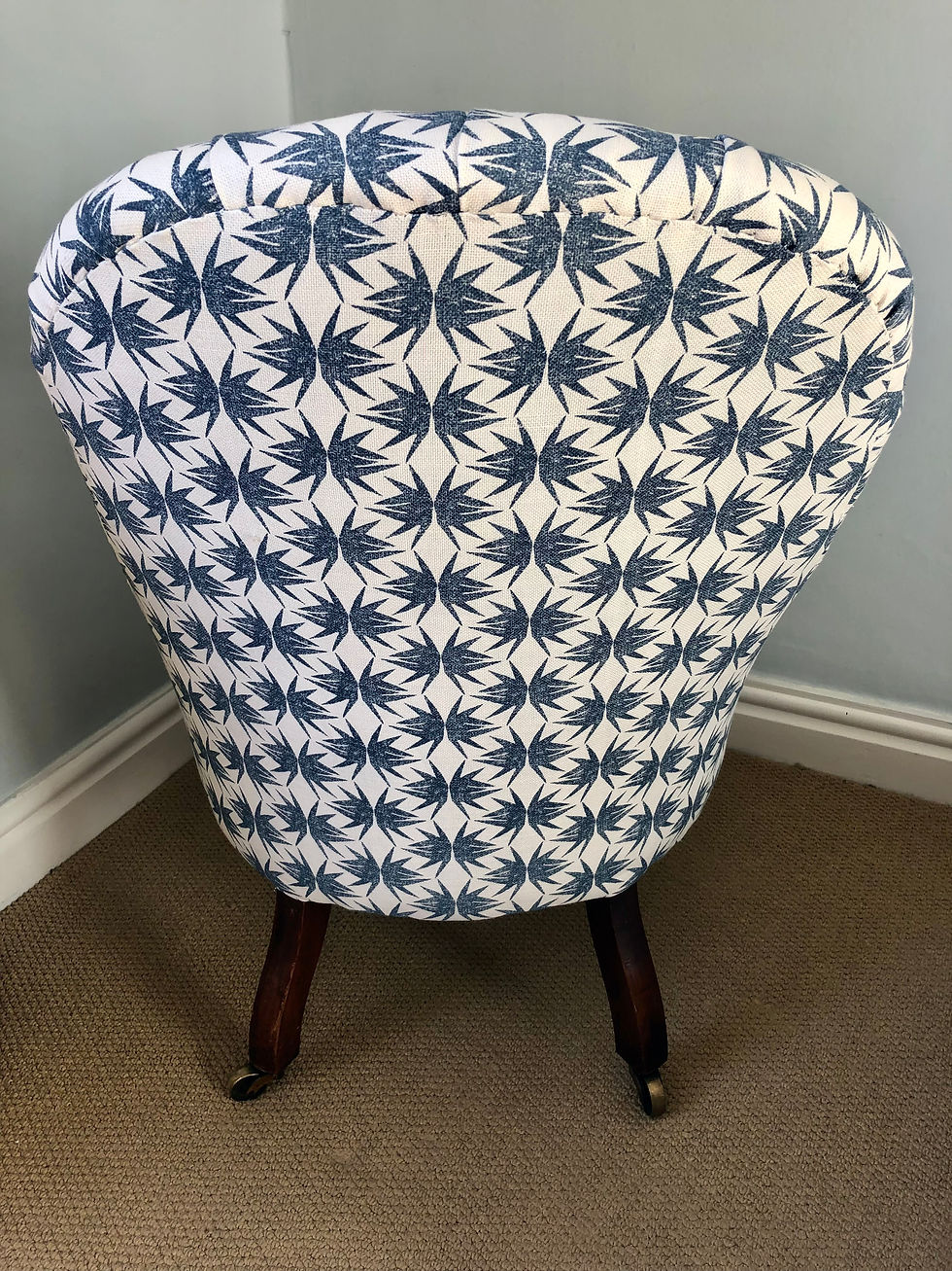 Thumbnail: Victorian Antique Spoon Back Chair