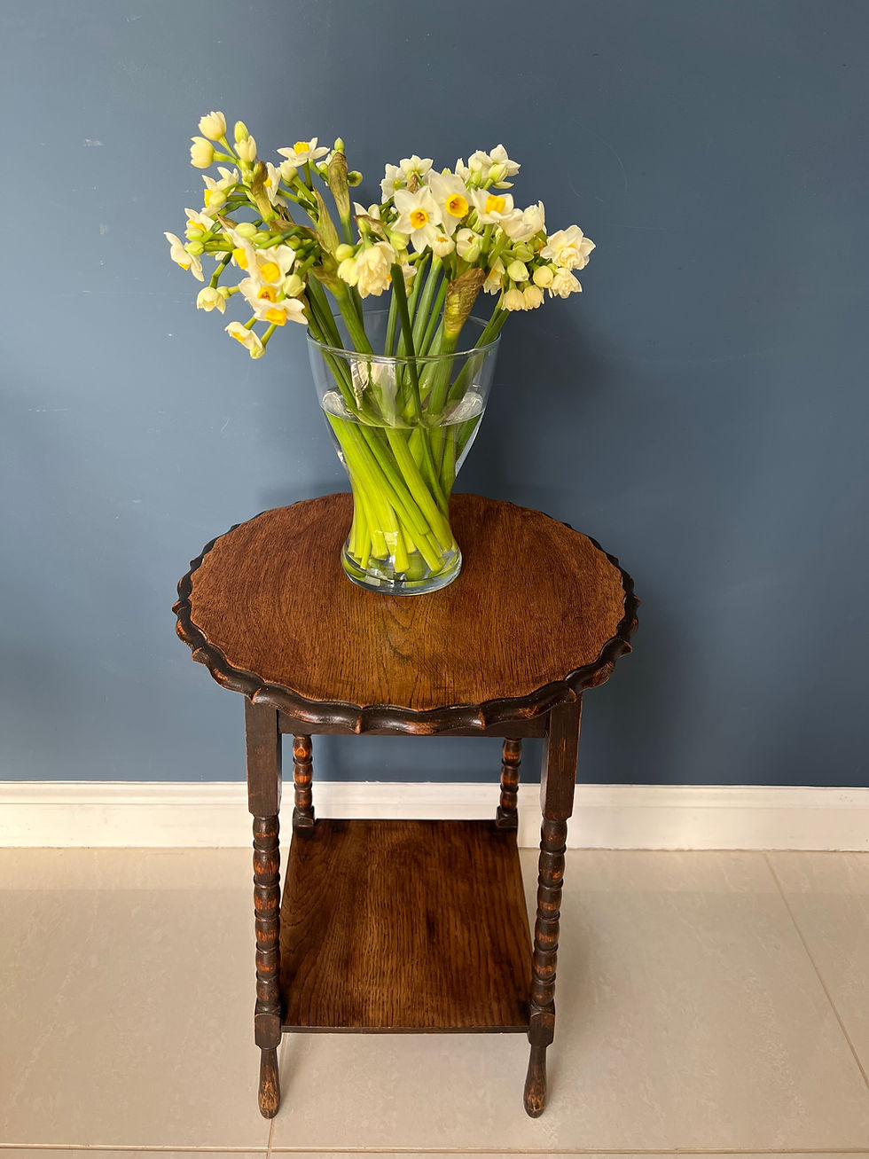 Thumbnail: Small Arts and Crafts Two Tier Table
