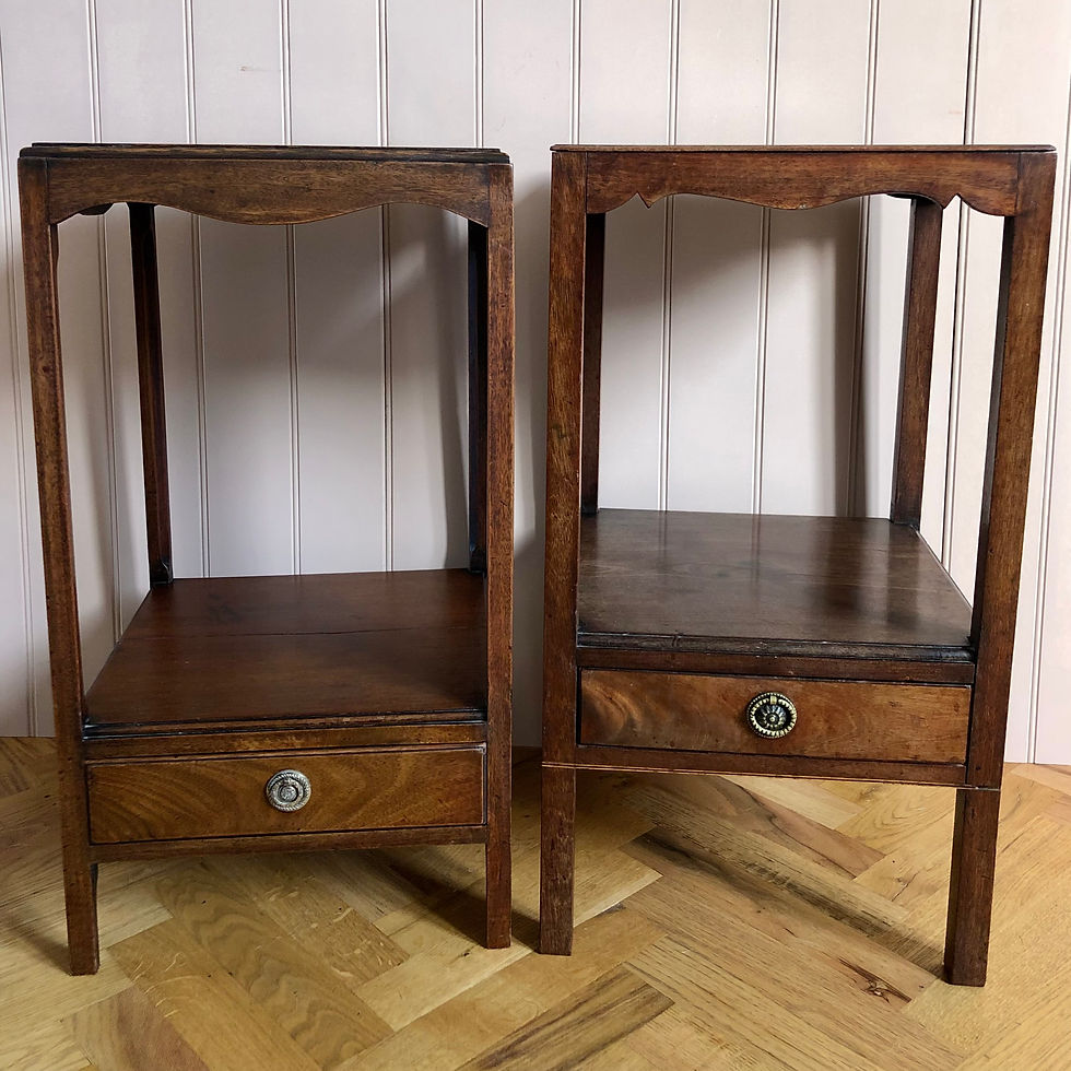 Thumbnail: A Pair of Georgian Bedside Tables
