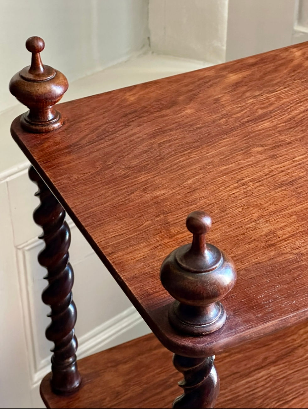 Thumbnail: antique whatnot detail