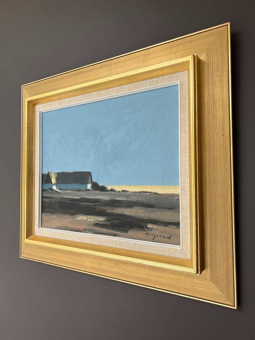 Thumbnail: Swedish Landscape Oil Painting by Bengt Hillgrund