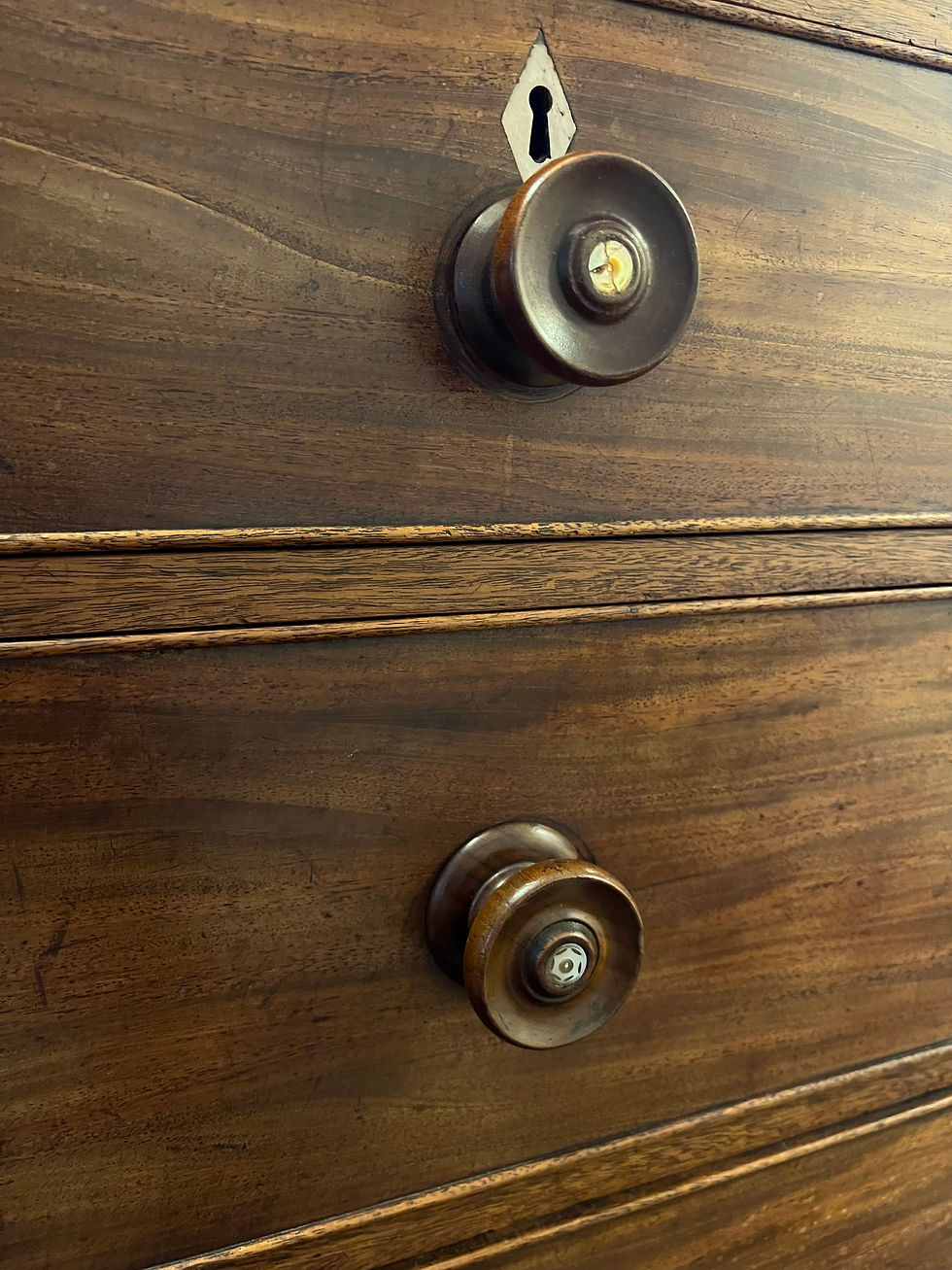 Thumbnail: 19th Century Antique Mahogany Chest of Drawers