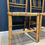 Thumbnail: A Pair of Vintage Faux Bamboo Cord Seated Chairs