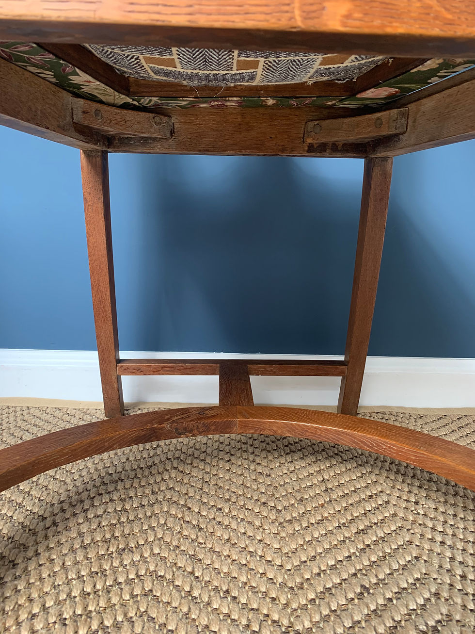 Thumbnail: Arts and Crafts Oak Carver Chair