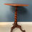 Thumbnail: Victorian Mahogany Tripod Table on a Barley Twist Support