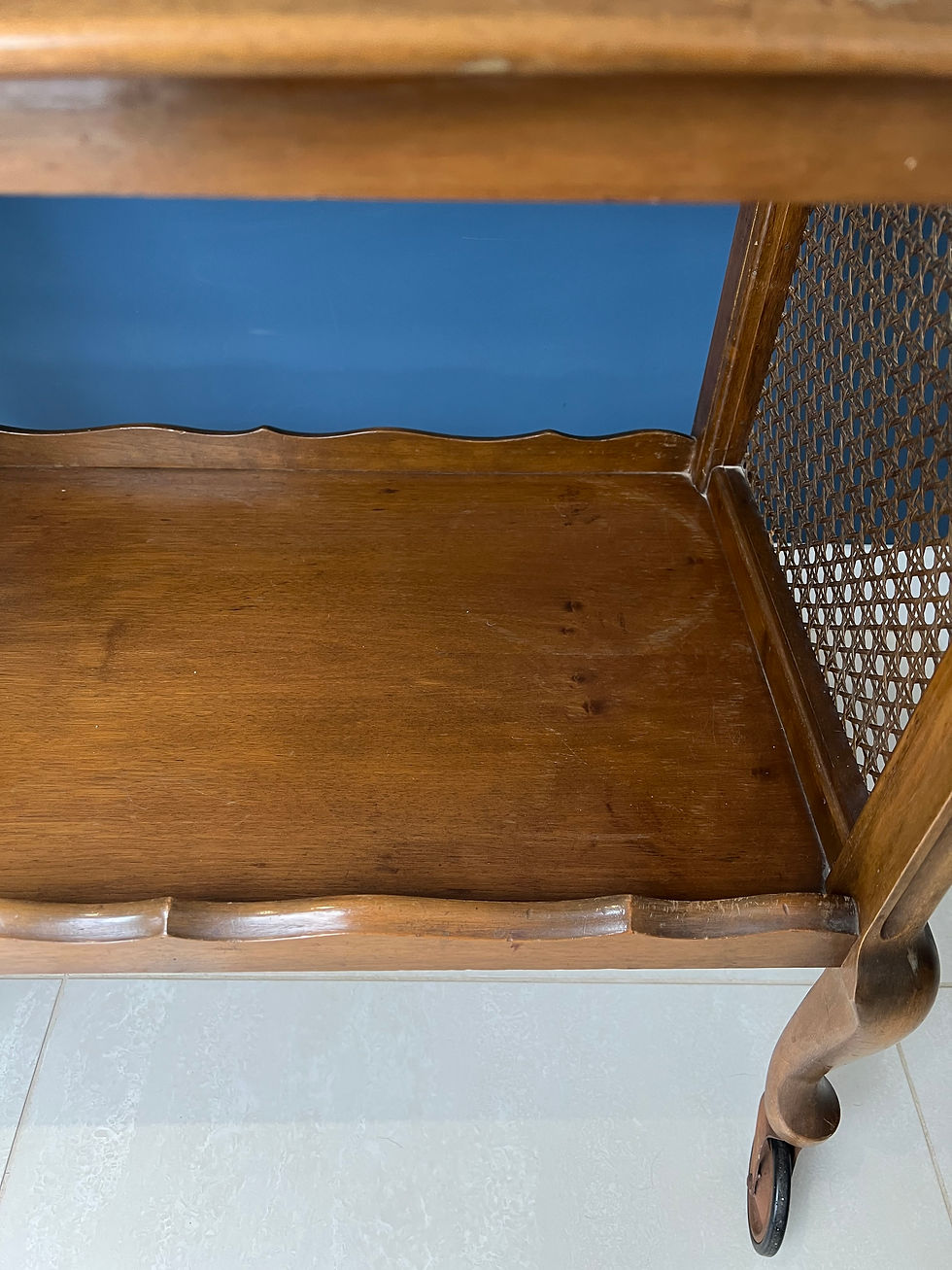 Thumbnail: Vintage Two Tier Drinks Trolley