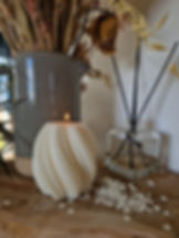 Bougie Spirale - Petite decorations - Bougie parfume – Deco salon – Deco bougies