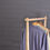 Miniature : Portant vetement bois en longueur– creations bois - Deco Boheme