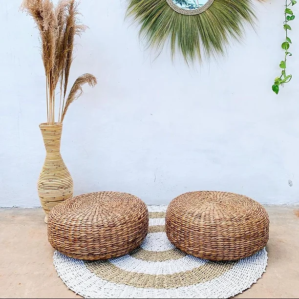 assise - made in bali - rotin - fait main