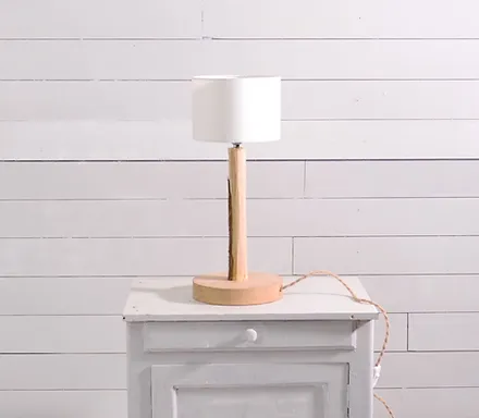 lampe - bois - artisanal - lampe bois artisanal - fait main - made in France 